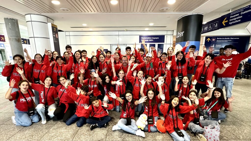 Enfants participant au camp linguistique anglophone d’Ottawa.